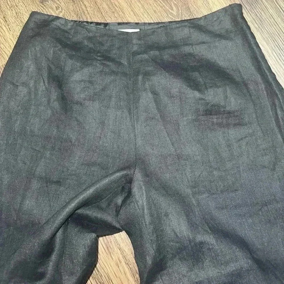 Sara Isabella 100% Linen Cropped  Color Block Pants‎ Sz 6 - Picture 6 of 11